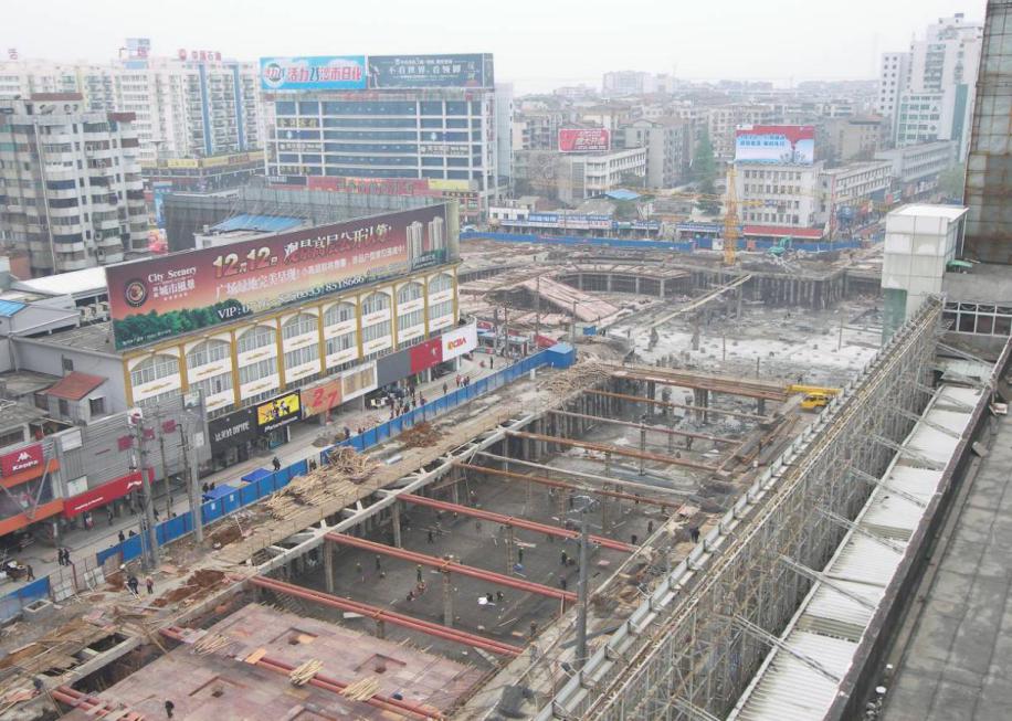 荊州市北京路地下人防工程基坑支護工程